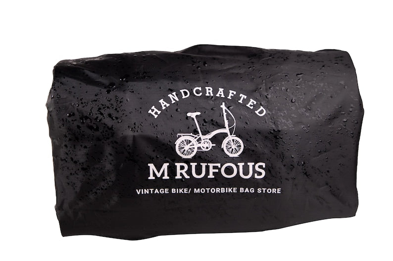 M RUFOUS Vintage Brown Leather Motorcycle Saddle Bags – Handmade Genuine Leather Side Bags